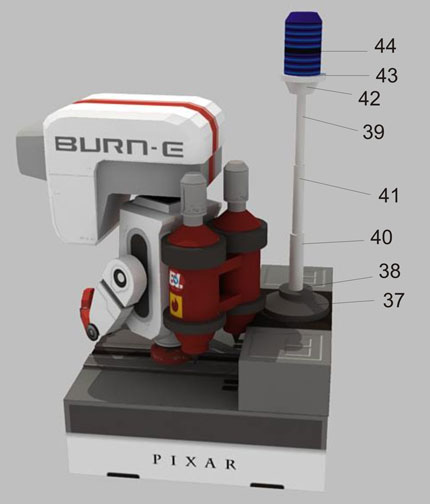 BURN-E Paper Model