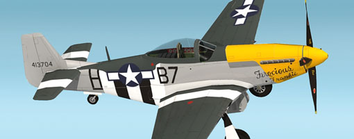 Ferocious Frankie P-51D Mustang - Aircraft Paper Model