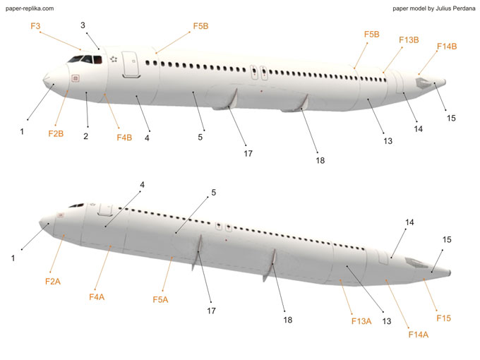 Airbus A320 Cebu Pacific With Landing Gears Kit