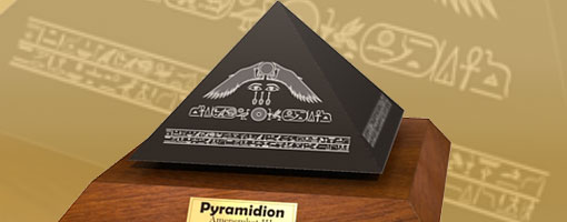 Amenemhet III - Black Granite Pyramidion Paper Model