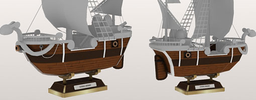 PAPERCRAFT Going Merry Ship - One Piece / Part 2 - PASO A PASO 