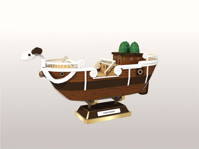 PAPERCRAFT Going Merry Ship - One Piece / Part 2 - PASO A PASO 