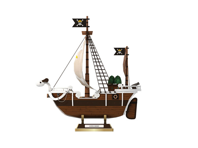 Ki-gu-mi One Piece Going Merry Ship Model – Paper Tree - The