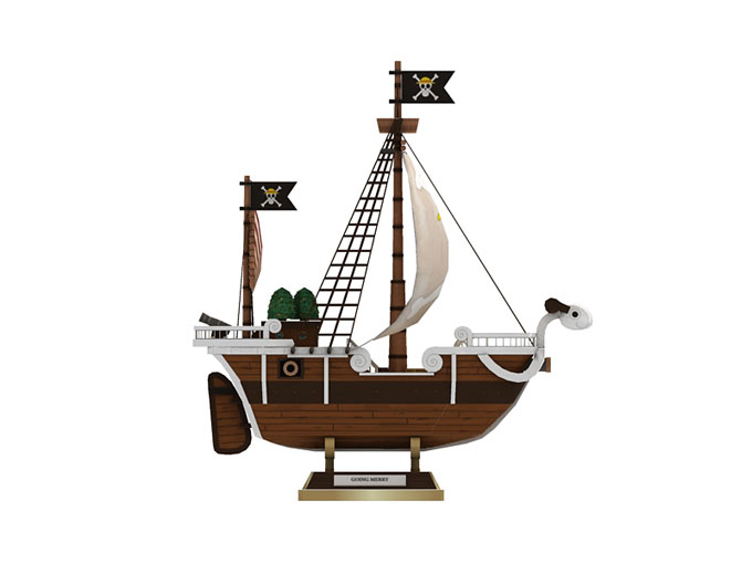 PAPERCRAFT Going Merry Ship - One Piece / Part 2 - PASO A PASO 