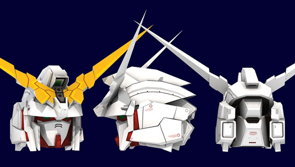 Unicorn Gundam Paper Model