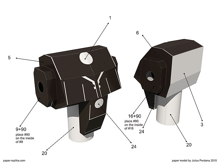 Hulkbuster Paper Model - Torso