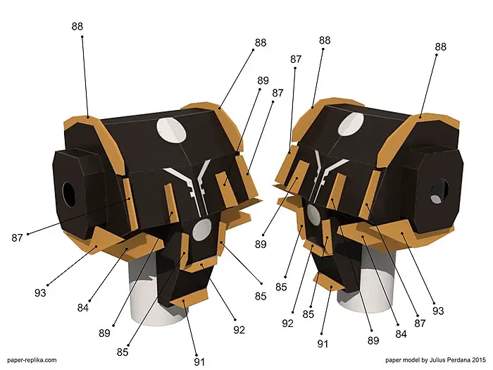 Hulkbuster Paper Model - Torso