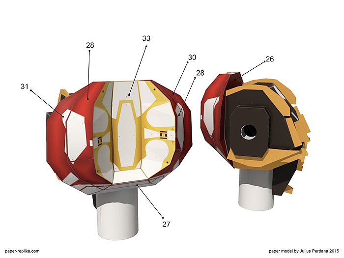 Hulkbuster Paper Model - Torso