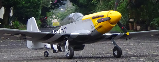 P-51D Mustang RC Plane