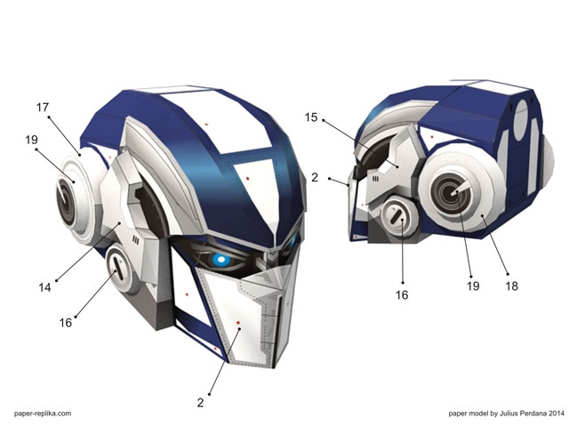 Optimus Prime helmet