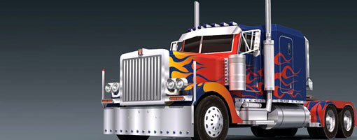 Peterbilt 379 - optimus-prime Vehicle Mode