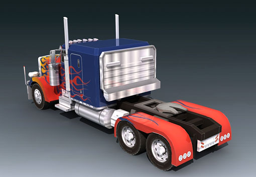 Peterbilt 379 - optimus-prime Vehicle Mode