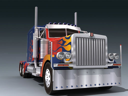 Peterbilt 379 - optimus-prime Vehicle Mode