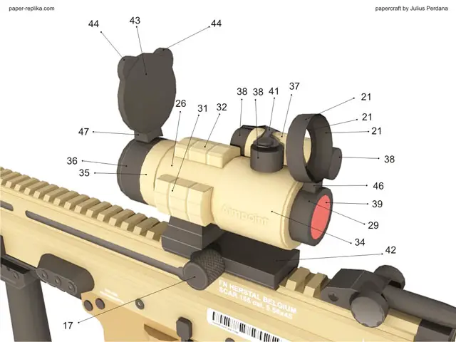 how to assembly - aimpoint scope