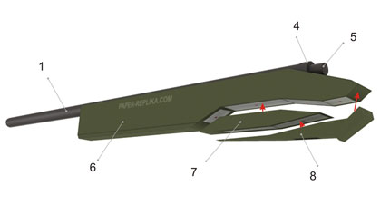 M40A3 sniper Rifle