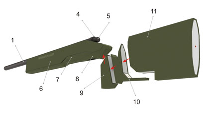 M40A3 sniper Rifle